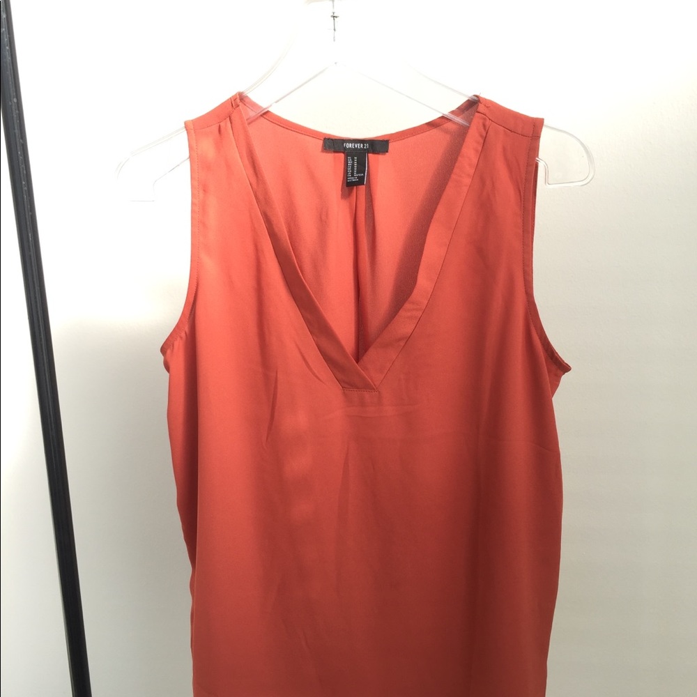 Orange tank
